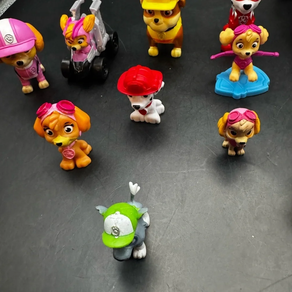 Paw Patrol Lot Of Sixteen Figures And Vehicles; Marshall, Skye, Rubble, Rocky - Picture 2 of 11